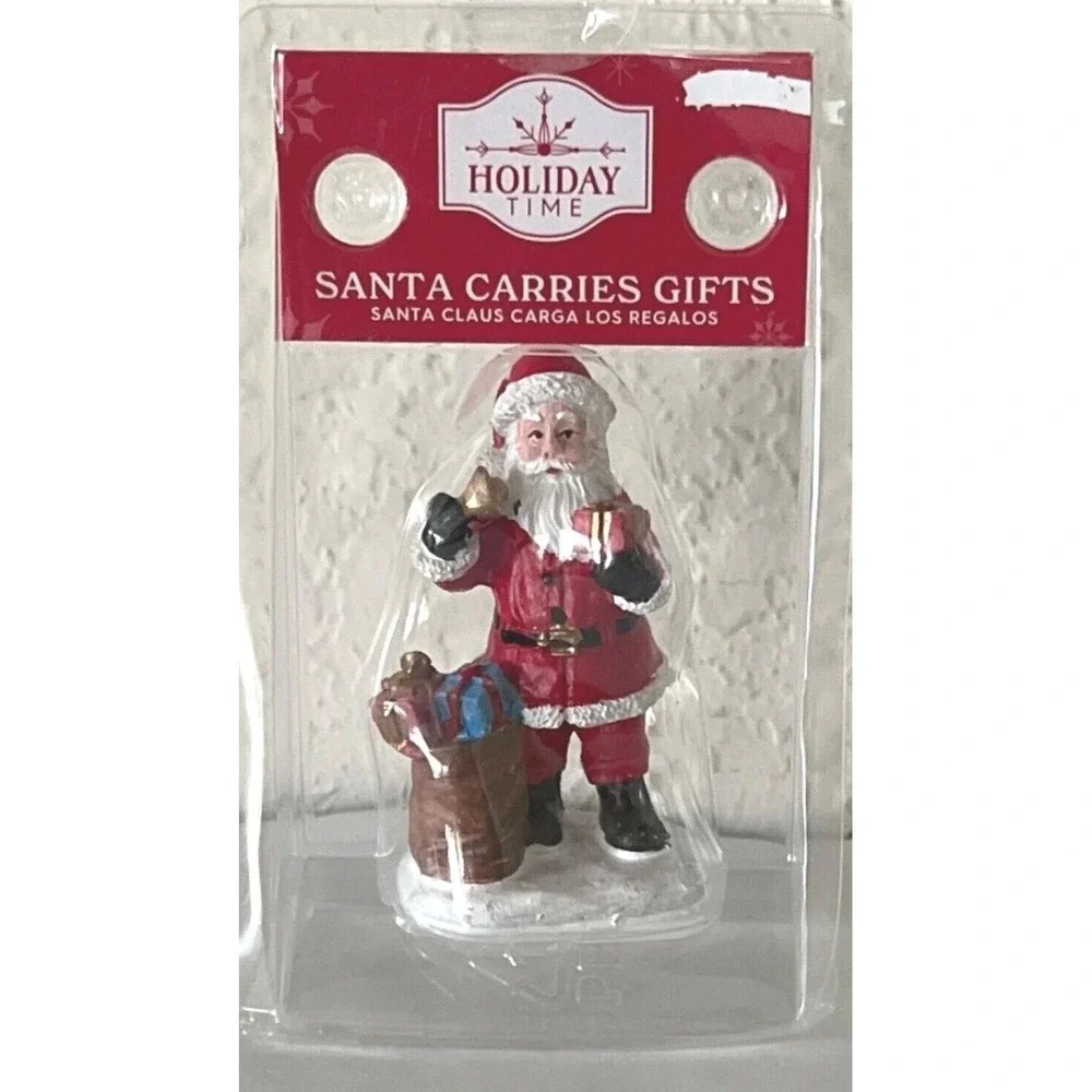 2022 Holiday Time Christmas Village Santa & 